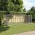 Cușcă pentru câini cu ușă, gri, 4x2x1,5 m, oțel galvanizat GartenMobel Dekor