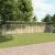 Cușcă pentru câini cu ușă, gri, 8x2x1,5 m, oțel galvanizat GartenMobel Dekor