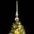 Brad Crăciun artificial, 150 LED/globuri/zăpadă pufoasă, 120 cm GartenMobel Dekor
