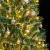 Brad Crăciun artificial, 300 LED/globuri/zăpadă pufoasă, 180 cm GartenMobel Dekor