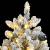 Brad Crăciun artificial articulat cu 300 LED-uri/globuri 180 cm GartenMobel Dekor