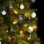 Brad Crăciun artificial articulat cu 300 LED-uri/globuri 240 cm GartenMobel Dekor