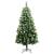 Brad Crăciun artificial articulat cu 150 LED-uri/globuri 120 cm GartenMobel Dekor