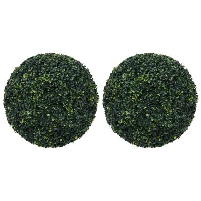 Bile de arbuști cimișir artificiali, 2 buc., 52 cm GartenMobel Dekor