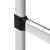 Sistem de garderobă telescopic, cu bare, aluminiu GartenMobel Dekor