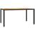 Set mobilier de grădină cu perne, 5 piese, negru, poliratan GartenMobel Dekor