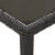 Set mobilier de grădină cu perne, 7 piese, negru, poliratan GartenMobel Dekor