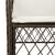 Set mobilier de grădină, 5 piese, cu perne, maro, poliratan GartenMobel Dekor