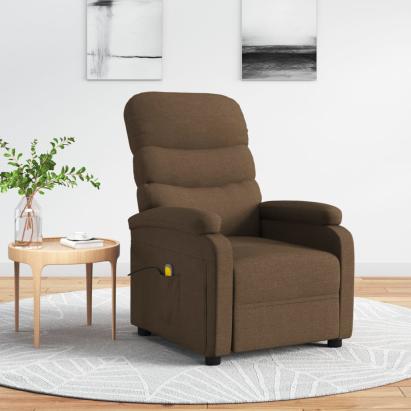 Fotoliu de masaj, maro, material textil GartenMobel Dekor