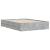 Cadru de pat cu sertare, gri beton, 135x190 cm, lemn prelucrat GartenMobel Dekor