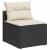 Set mobilier de grădină cu perne, 5 piese,poliratan/lemn acacia GartenMobel Dekor