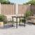 Set mobilier de grădină cu perne, 3 piese, gri, poliratan GartenMobel Dekor
