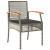 Set mobilier de grădină cu perne, 5 piese, gri, poliratan GartenMobel Dekor