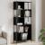 Bibliotecă, negru, 72x28x172 cm, lemn prelucrat GartenMobel Dekor