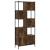 Bibliotecă, stejar fumuriu, 72x28x172 cm, lemn prelucrat GartenMobel Dekor