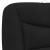 Cadru de pat cu lumini LED, negru, 120x200 cm, textil GartenMobel Dekor