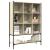 Bibliotecă, stejar sonoma, 102x30x141,5 cm, lemn prelucrat GartenMobel Dekor