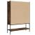 Bibliotecă, stejar fumuriu, 102x30x141,5 cm, lemn prelucrat GartenMobel Dekor