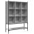 Bibliotecă, gri sonoma, 102x30x141,5 cm, lemn prelucrat GartenMobel Dekor