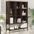 Bibliotecă, stejar maro, 102x30x141,5 cm, lemn prelucrat GartenMobel Dekor