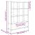 Bibliotecă, stejar maro, 102x30x141,5 cm, lemn prelucrat GartenMobel Dekor