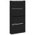 Dulap de pantofi cu 4 sertare rabatabile, negru, 80x21x163,5 cm GartenMobel Dekor