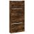 Pantofar cu 4 sertare rabatabile, stejar fumuriu, 80x21x163,5cm GartenMobel Dekor