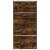 Pantofar cu 4 sertare rabatabile, stejar fumuriu, 80x21x163,5cm GartenMobel Dekor