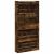Pantofar cu 4 sertare rabatabile, stejar fumuriu, 80x21x163,5cm GartenMobel Dekor