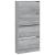 Pantofar cu 4 sertare rabatabile, gri sonoma, 80x21x163,5 cm GartenMobel Dekor