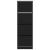Dulap de pantofi cu 4 sertare rabatabile, negru, 60x34x187,5 cm GartenMobel Dekor
