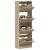 Pantofar cu 4 sertare rabatabile, stejar sonoma, 60x34x187,5 cm GartenMobel Dekor