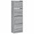 Pantofar cu 4 sertare rabatabile, gri sonoma, 60x34x187,5 cm GartenMobel Dekor