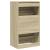 Pantofar cu 2 sertare rabatabile, stejar sonoma, 60x42x108 cm GartenMobel Dekor