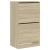 Pantofar cu 2 sertare rabatabile, stejar sonoma, 60x42x108 cm GartenMobel Dekor