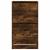 Pantofar cu 2 sertare rabatabile, stejar fumuriu, 60x42x108 cm GartenMobel Dekor