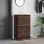Dulap de pantofi 2 sertare rabatabile, stejar maro, 60x42x108cm GartenMobel Dekor