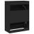 Dulap de pantofi cu 2 sertare rabatabile, negru, 80x42x108 cm GartenMobel Dekor
