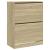 Pantofar cu 2 sertare rabatabile, stejar sonoma, 80x42x108 cm GartenMobel Dekor