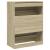 Pantofar cu 2 sertare rabatabile, stejar sonoma, 80x42x108 cm GartenMobel Dekor