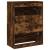 Pantofar cu 2 sertare rabatabile, stejar fumuriu, 80x42x108 cm GartenMobel Dekor
