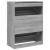 Pantofar cu 2 sertare rabatabile, gri sonoma, 80x42x108 cm GartenMobel Dekor