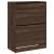 Dulap de pantofi 2 sertare rabatabile, stejar maro, 80x42x108cm GartenMobel Dekor