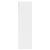 Dulap de pantofi cu 2 sertare rabatabile, alb, 80x34x116 cm GartenMobel Dekor