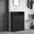 Dulap de pantofi cu 2 sertare rabatabile, negru, 80x34x116 cm GartenMobel Dekor