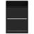 Dulap de pantofi cu 2 sertare rabatabile, negru, 80x34x116 cm GartenMobel Dekor