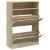 Pantofar cu 2 sertare rabatabile, stejar sonoma, 80x34x116 cm GartenMobel Dekor