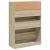Pantofar cu 2 sertare rabatabile, stejar sonoma, 80x34x116 cm GartenMobel Dekor