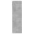 Dulap de pantofi 2 sertare rabatabile, gri beton, 80x34x116 cm GartenMobel Dekor