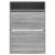Pantofar cu 2 sertare rabatabile, gri sonoma, 80x34x116 cm GartenMobel Dekor